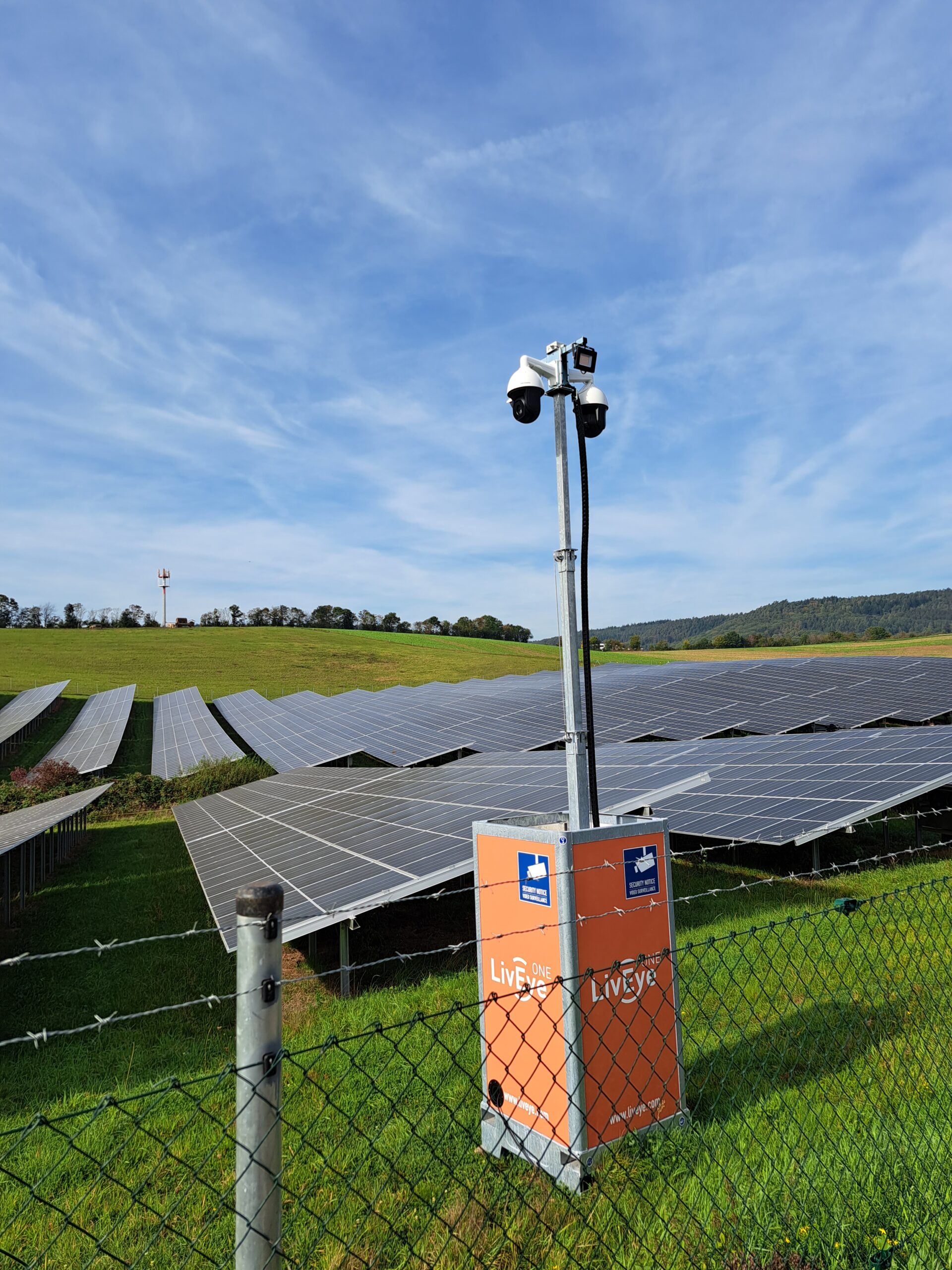 Überwachung Solarparks