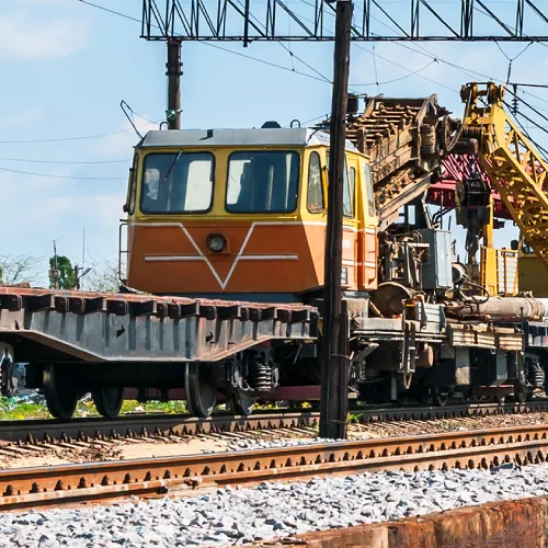 Baumaschine für Gleisbauarbeiten