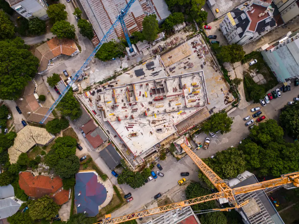 Baustelle Köln Draufsicht