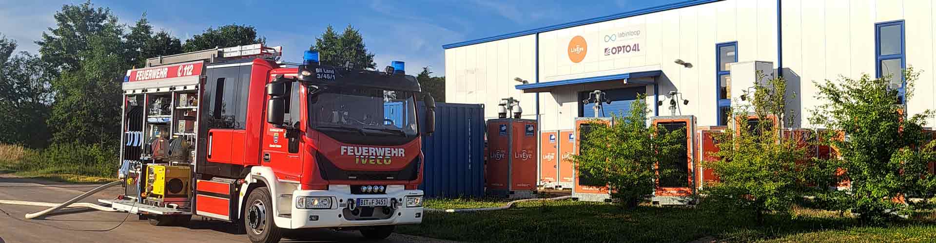 Feuerwehrübung Badem