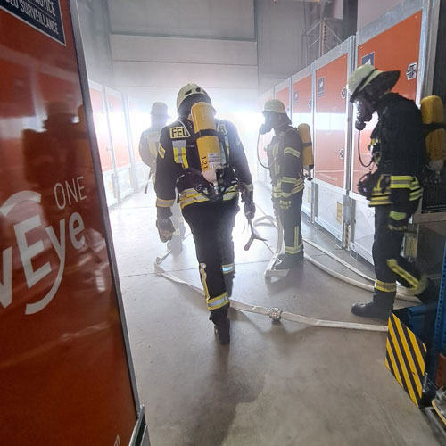 Feuerwehrübung Badem