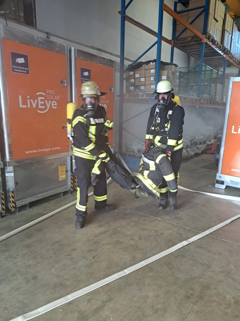 Feuerwehrübung Badem