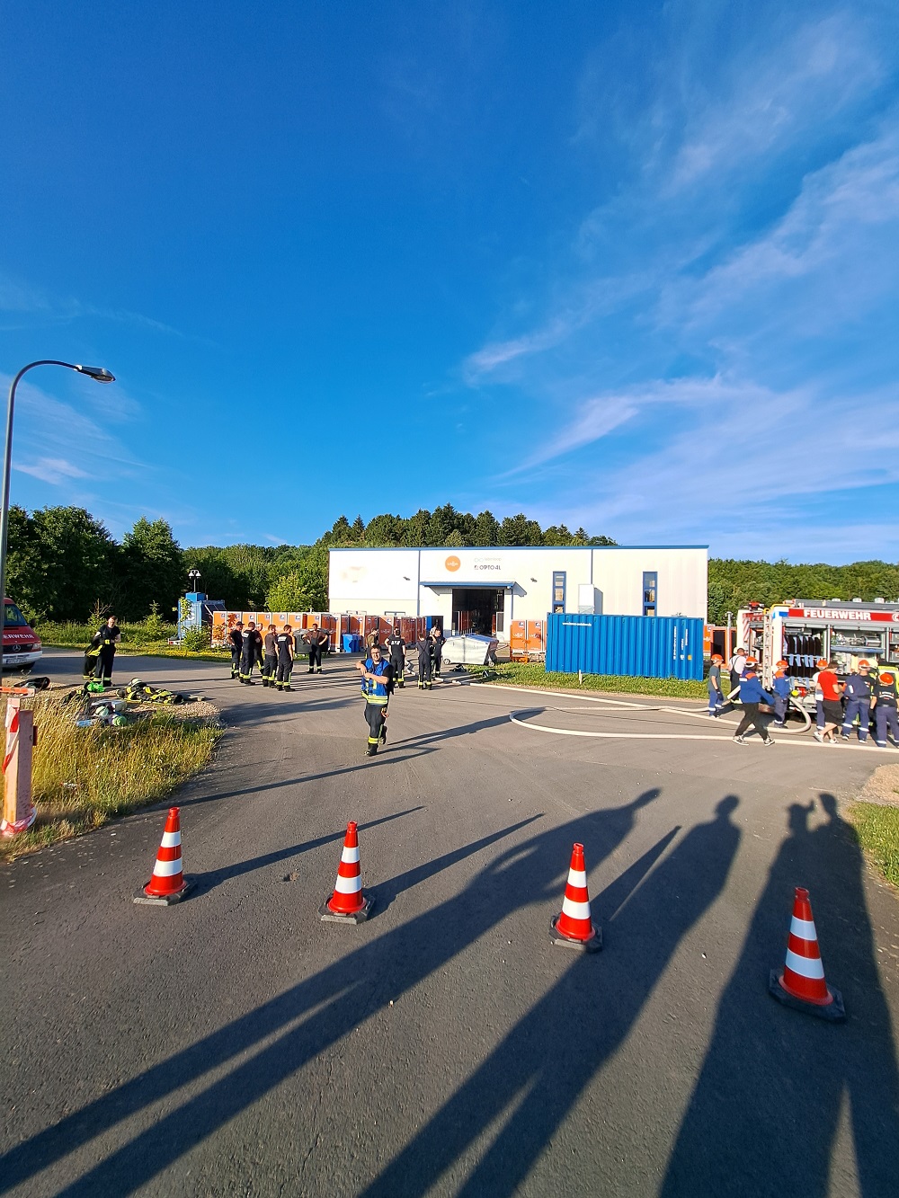 Feuerwehrübung Badem