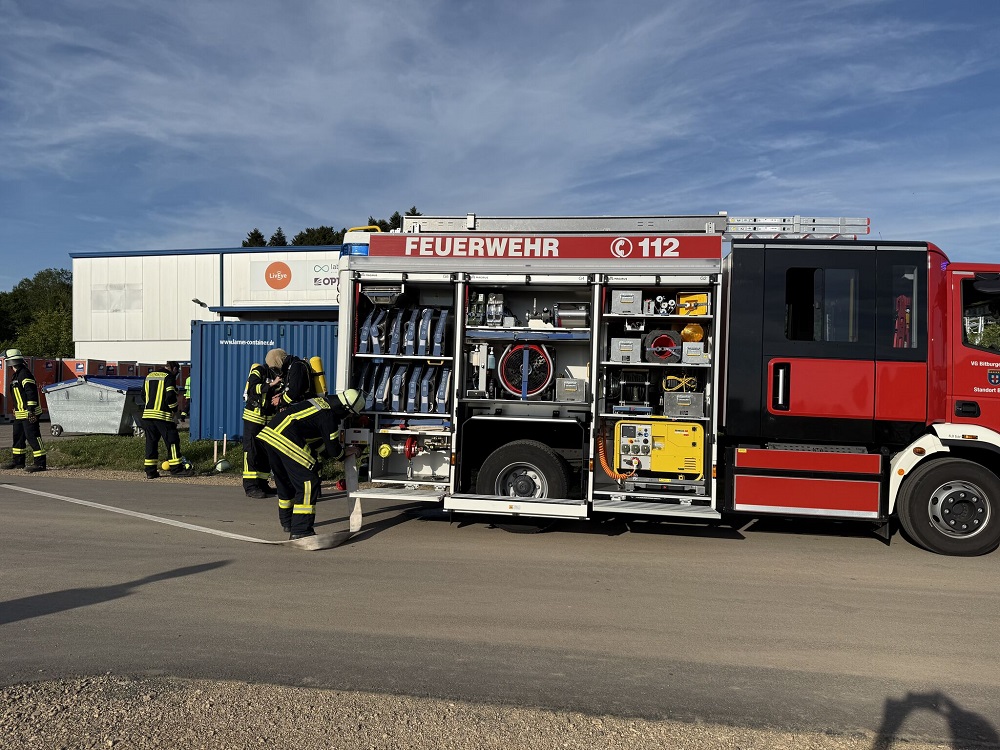 Feuerwehrübung Badem