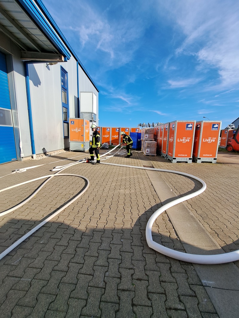 Feuerwehrübung Badem