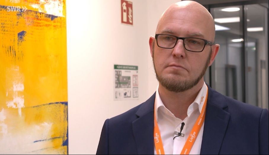 SWR Dreh Solarpark - kritische Infrastruktur, Andreas Schmitz