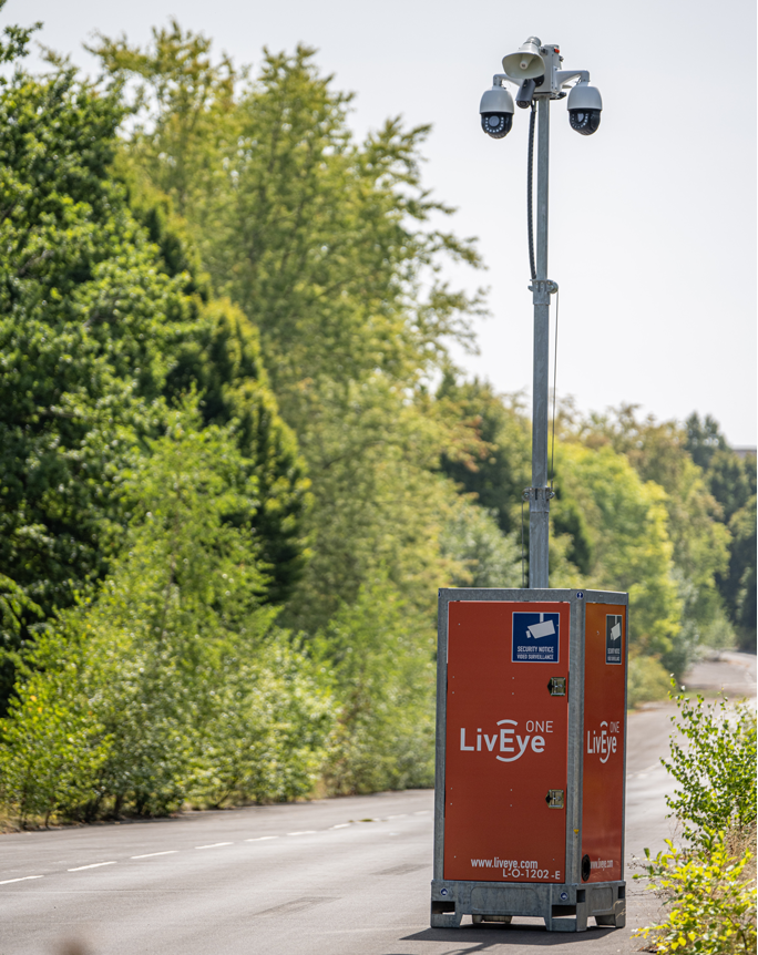 LivEye OnePlus in Aktion mobile Videoüberwachung