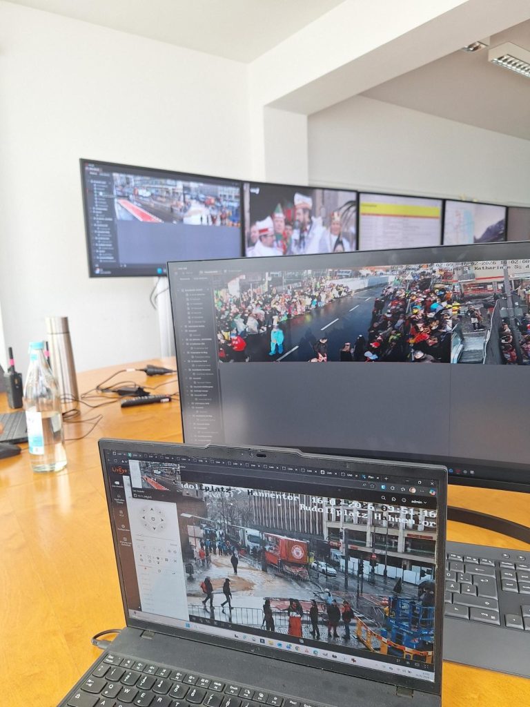 Mobiler Leitstand Karneval