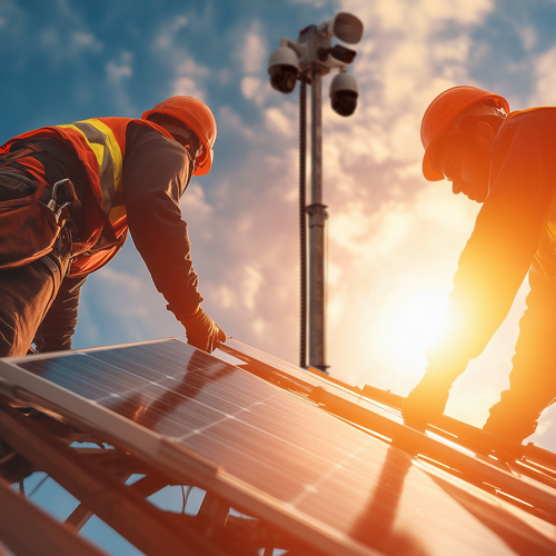 Smart by Day im Solarpark